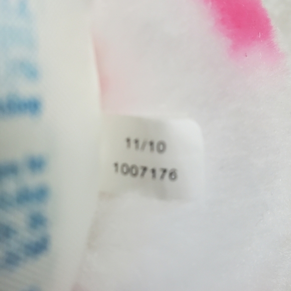 Build A Bear Valentine Hearts White Red Pink Teddy Bear - Picture 13 of 13